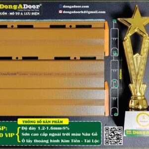 Cửa cuốn khe thoáng Đông Á Door A600 VIP